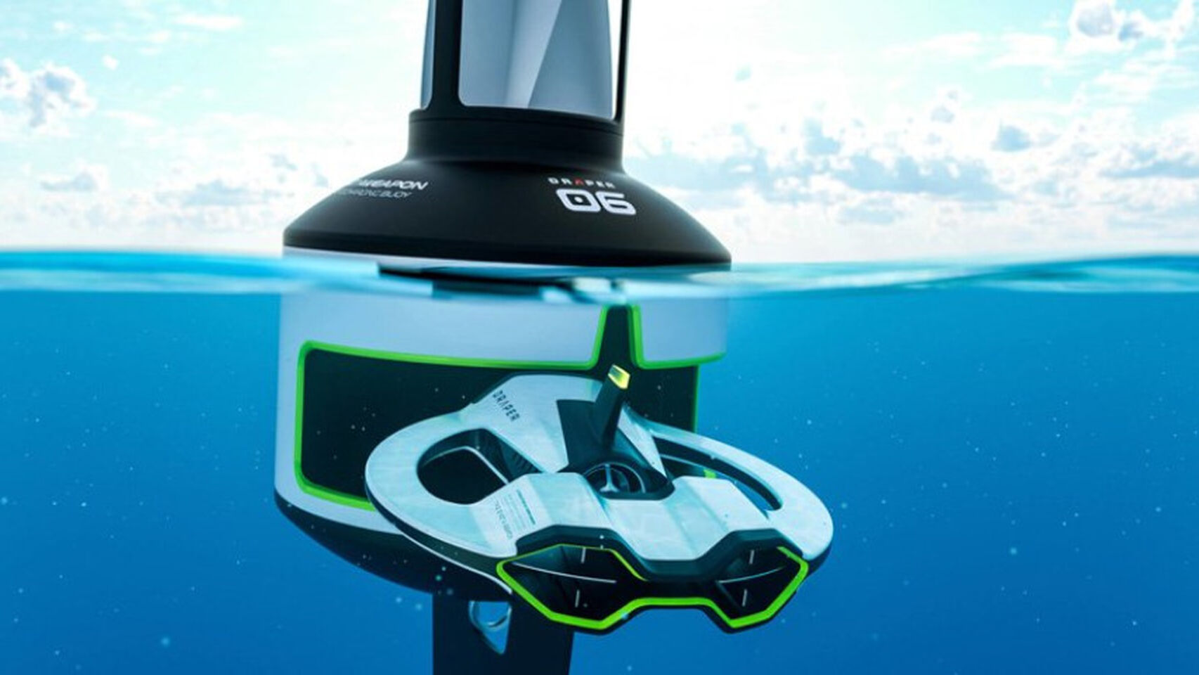 Draper, the underwater drone that scans the ocean for microplastics ...