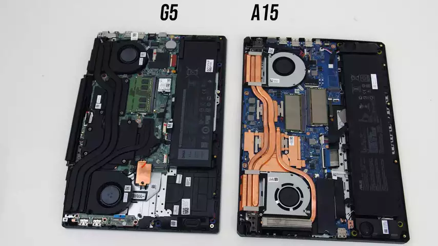 ASUS TUF A15 vs Dell G5 SE Gaming Laptop Comparison