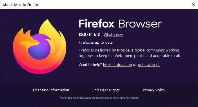 Firefox 80 released