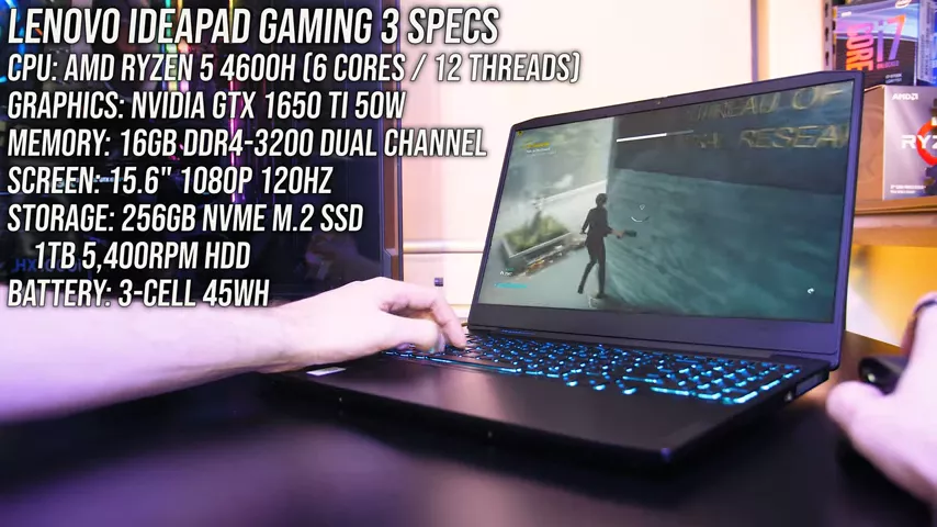 Lenovo IdeaPad Gaming 3 - Budget Ryzen Laptop Review