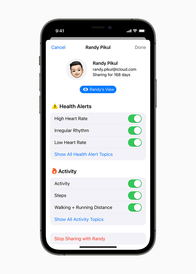 Apple improves its Health capabilities with new metrics and sharing options