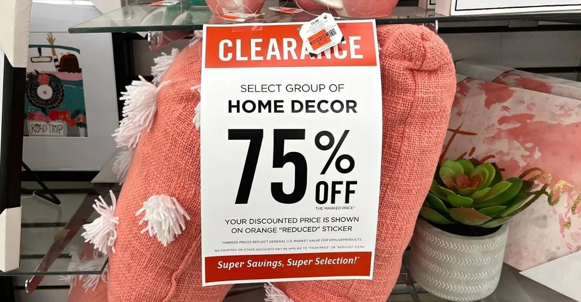 Discounted deals for home decor