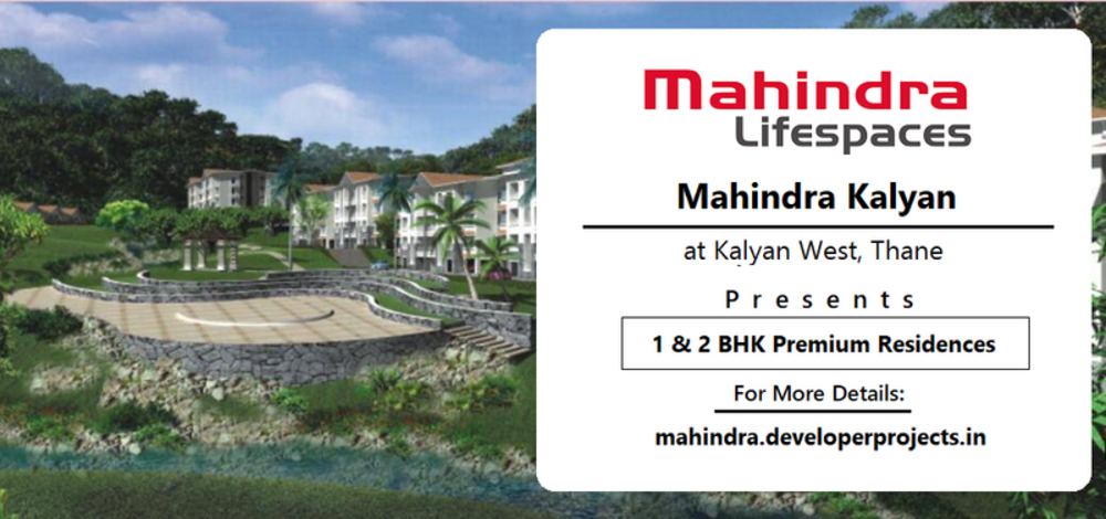 Mahindra Kalyan West Thane - Modern House For The Modern World