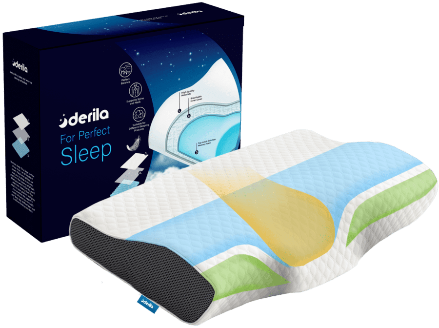 Experience a peaceful night's sleep with this Memory Foam Pillow Swear by Amazon Shoppers