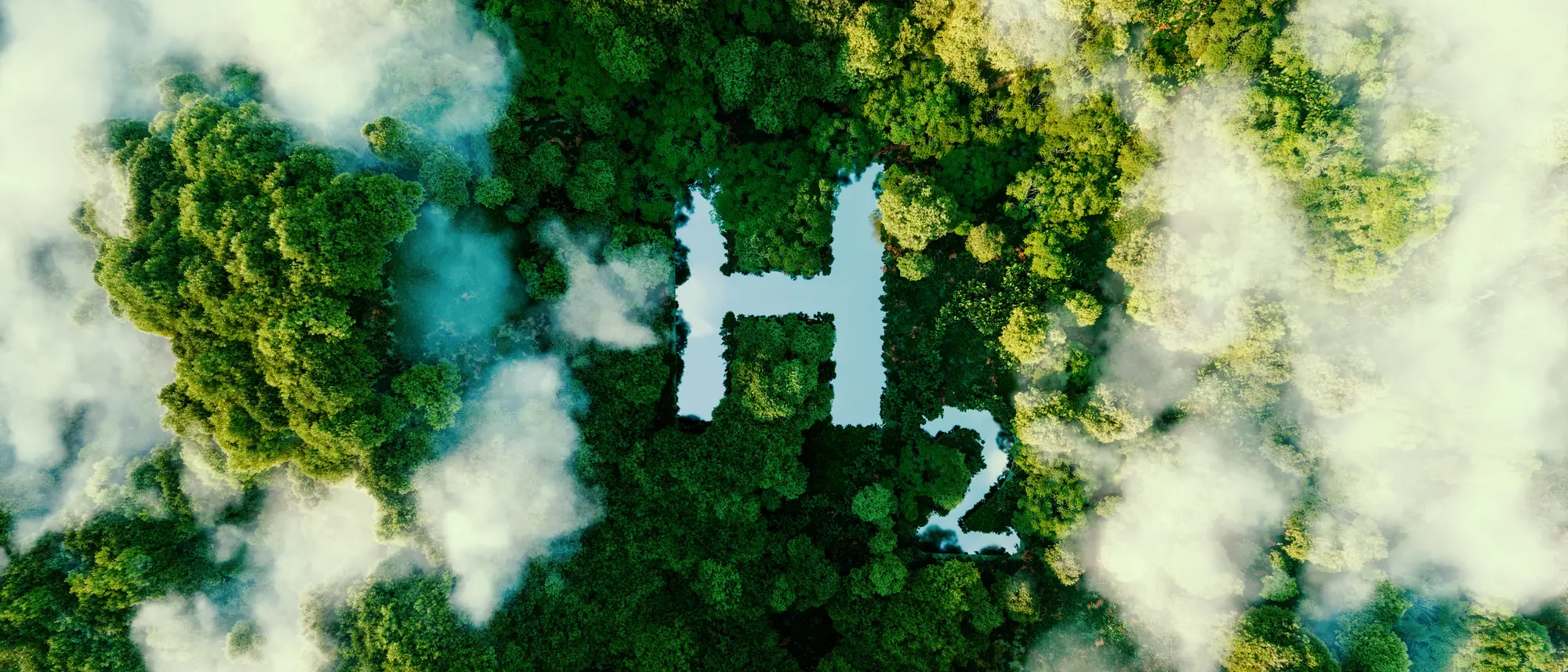 Green hydrogen from the air