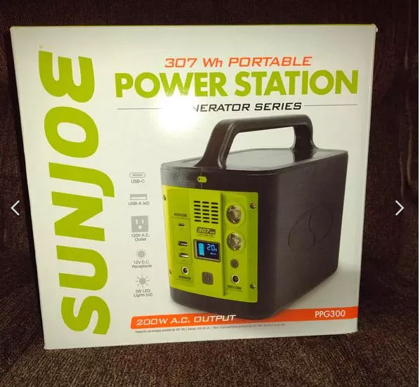 Sun Joe 4100W Push Start Portable Propane Generator