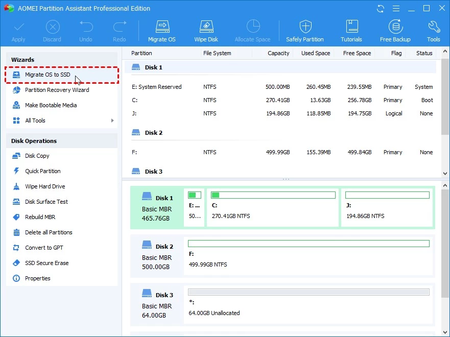 Excellent Utility: Migrate Windows 10 to SSD without Data Loss