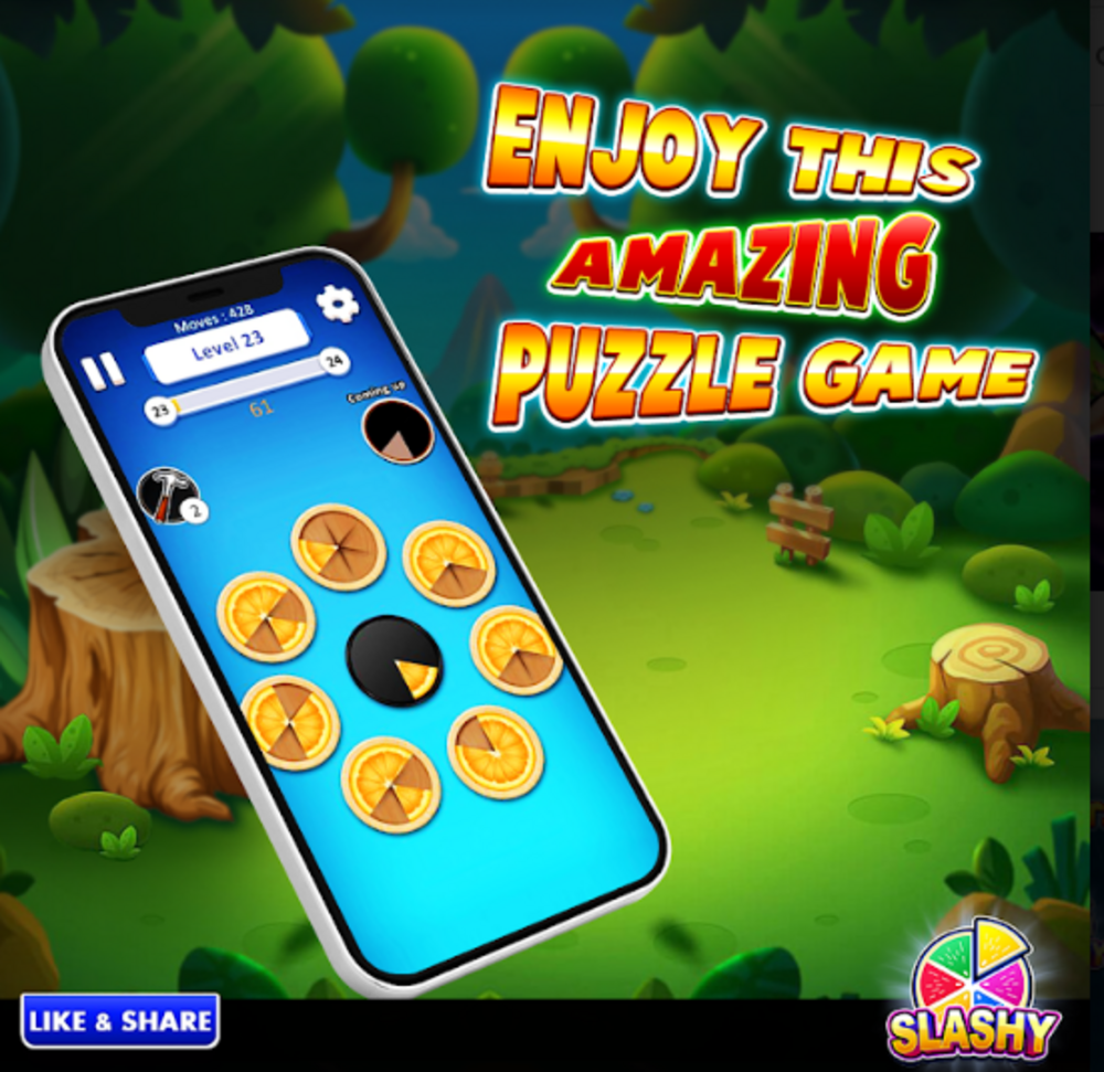 Play Slashy - A Fun Puzzle Game to Relax and Unwind