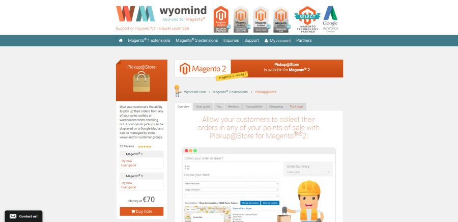 Best Store Pickup For Magento 2