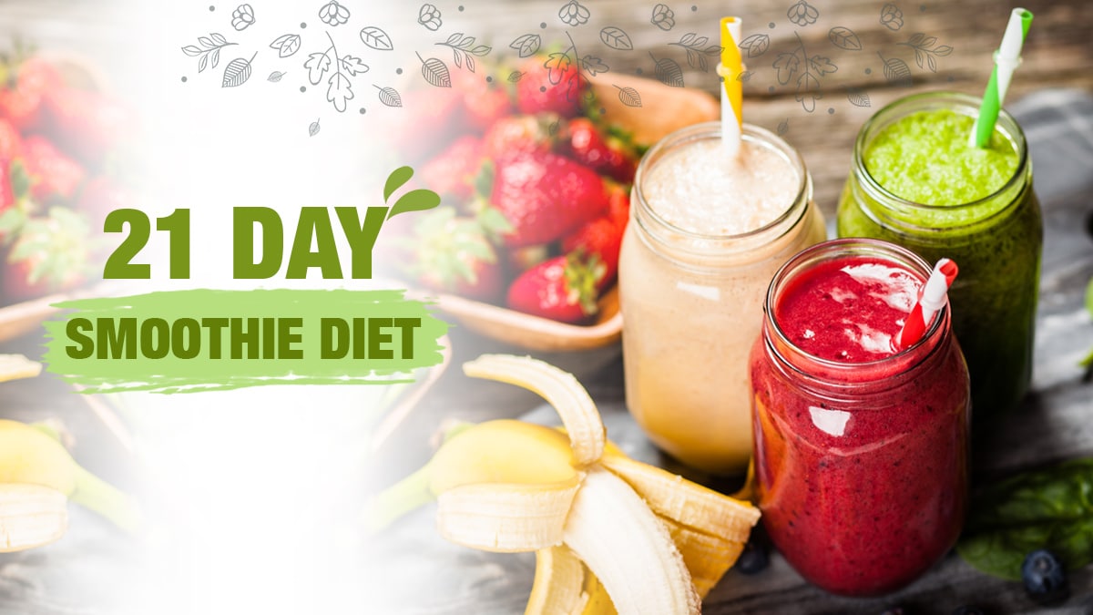 The 21-Day Smoothie Diet Rapid Weight Loss Plan