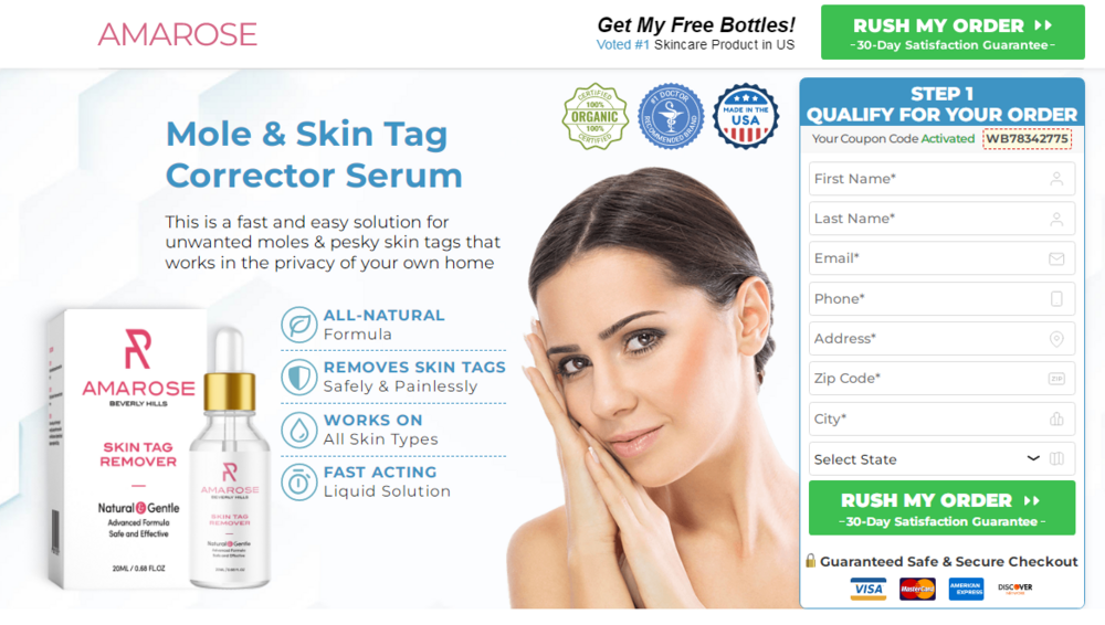 Amarose Skin Tag Remover Reviews: Worth It or Scam? Legit Product Results?