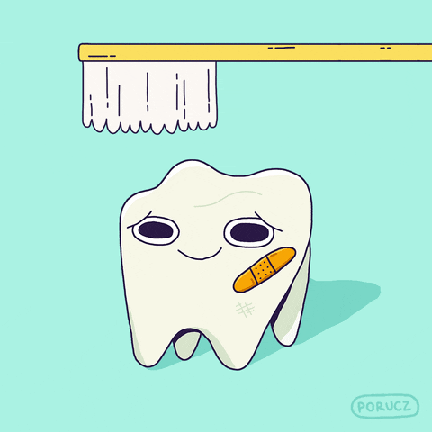 teeth brushing Gif 