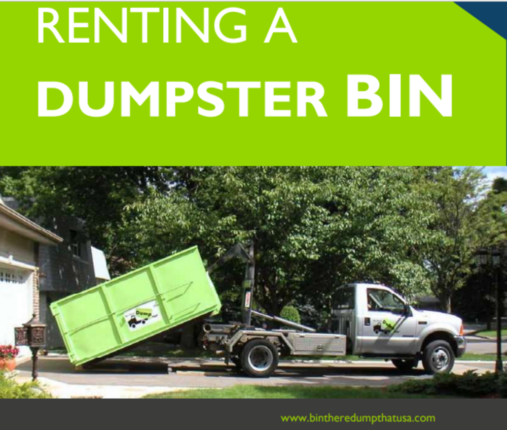 Junk Removal and Rubbish Removal Bins!