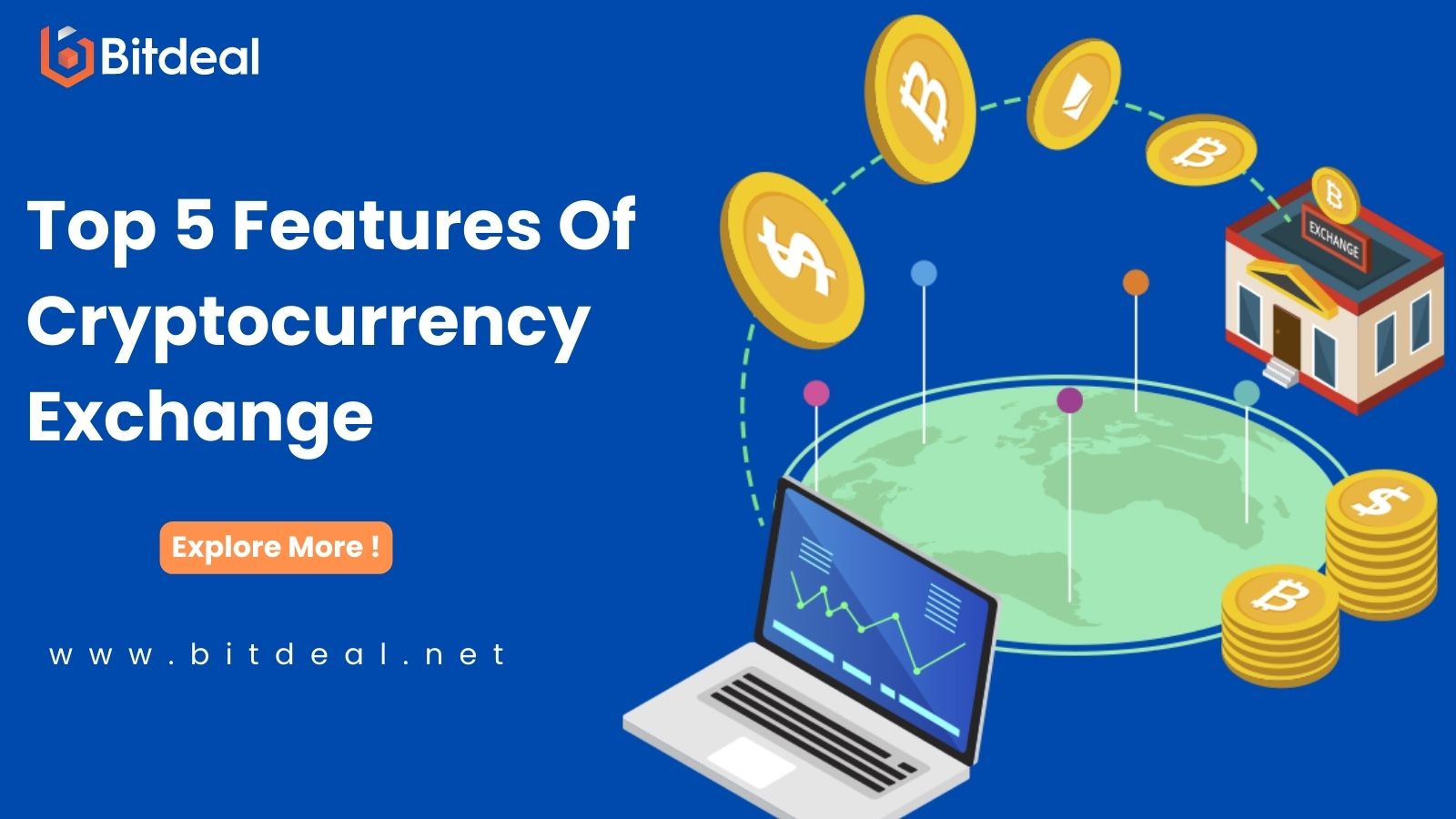 Top 5 Features Of  Cryptocurrency Exchange