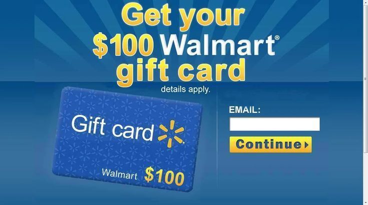 Free Walmart gift card in just a few simple steps 2023