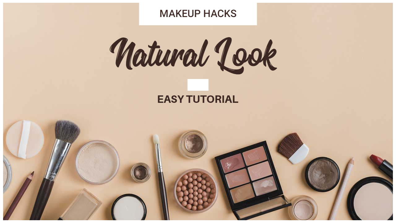YouTube Thumbnail for Makeup tutorial