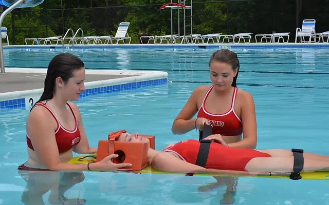 What happens to your body if you Lifeguard training swim daily?