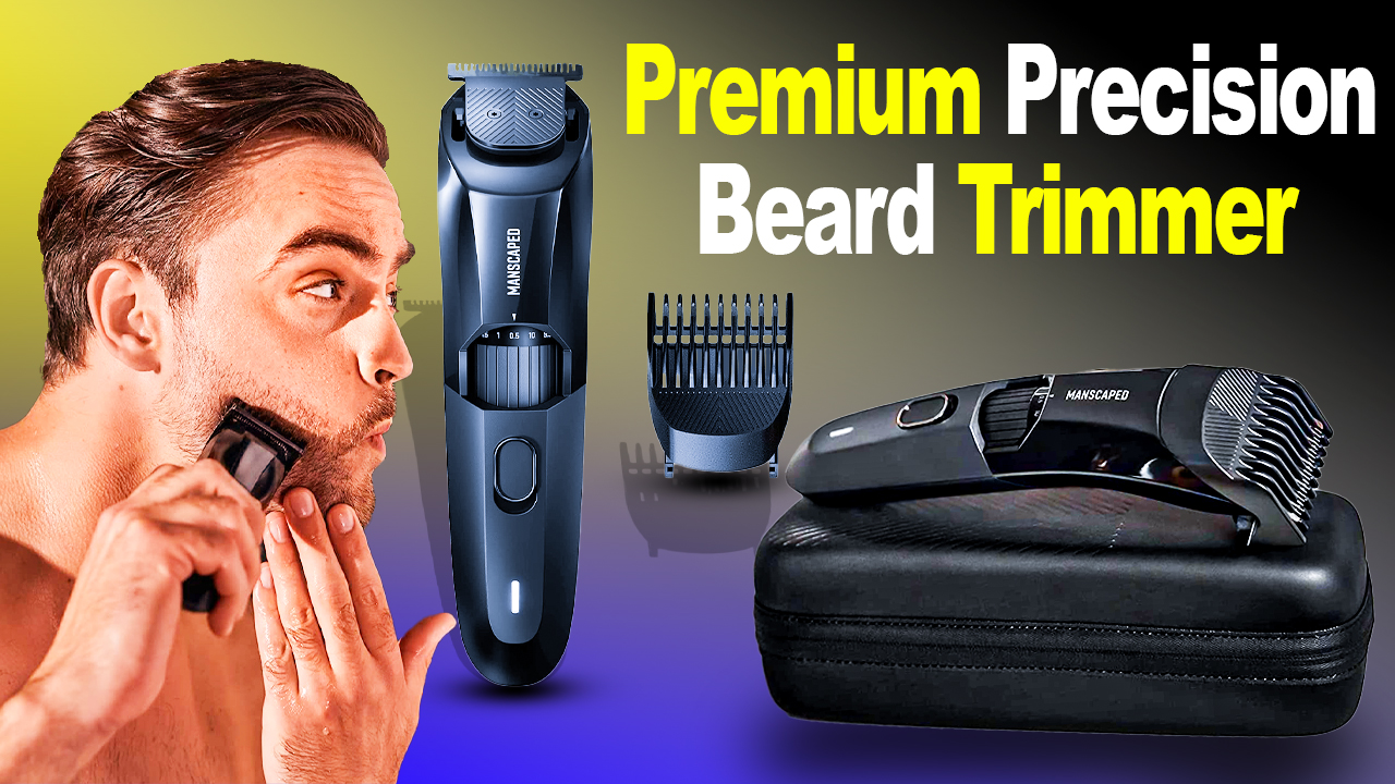 MANSCAPED® The Beard Hedger™ Premium Precision Beard Trimmer