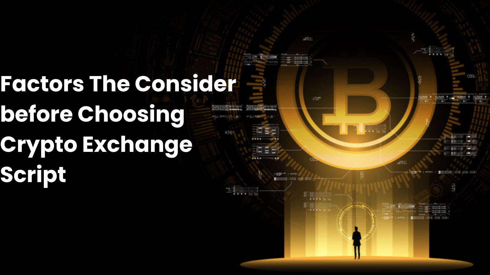 Things To Consider While Choosing The Crypto Exchange Script