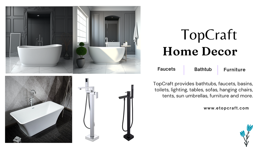 Add Style and Comfort to Your Bathroom with a TopCraft Bathtub