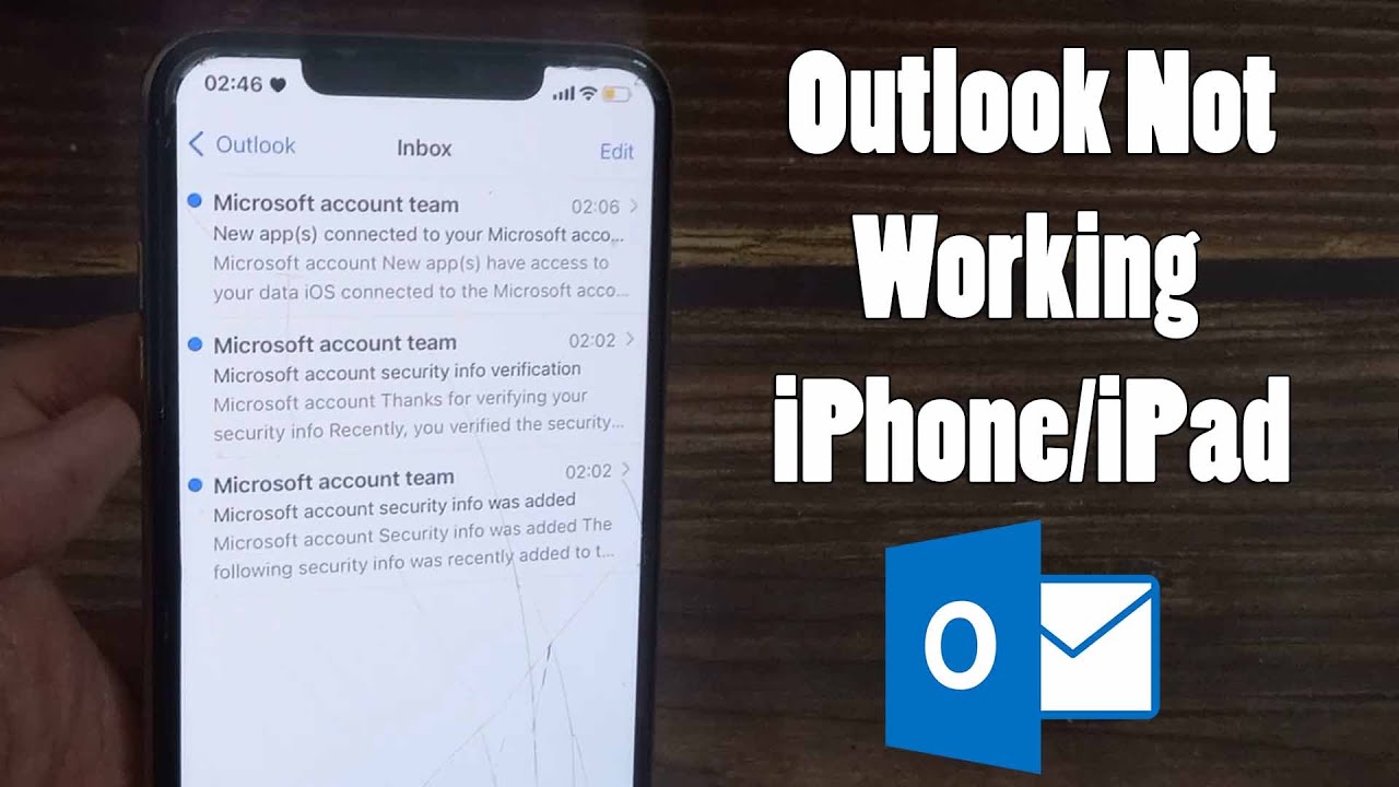 How to Fix Outlook Not Working on iPhone Error