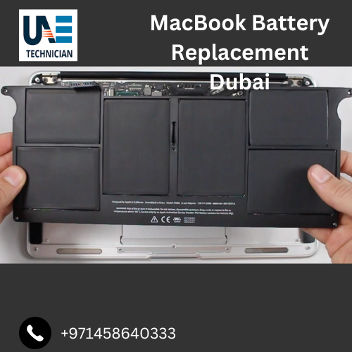What should I do if I have a Macbook battery replacement in Dubai