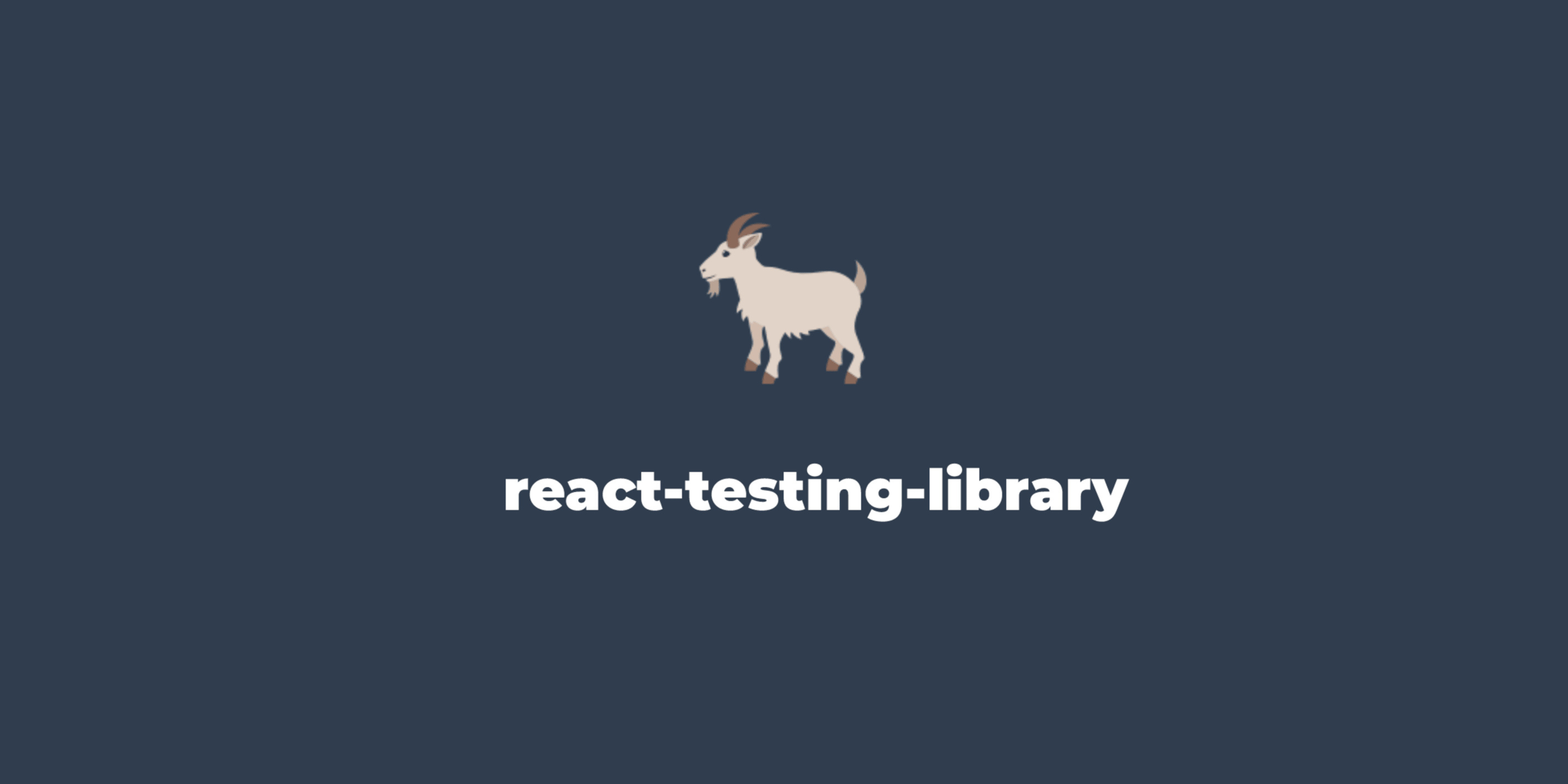 react testing library