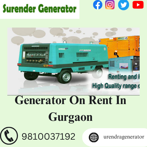 Power Up Your Business With Generator On Rent Services In Delhi NCR From Surendra Generators