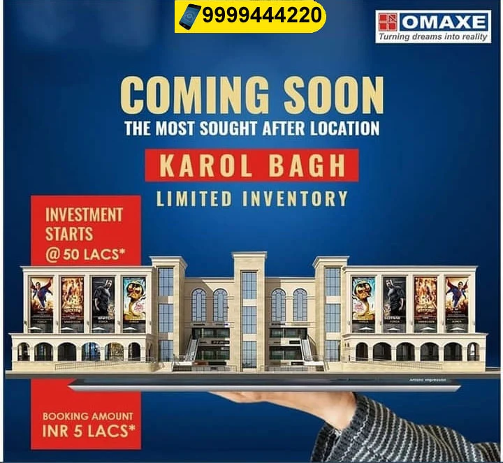 Unlock Your Business Potential with Omaxe Karol Bagh Commercial Projects
