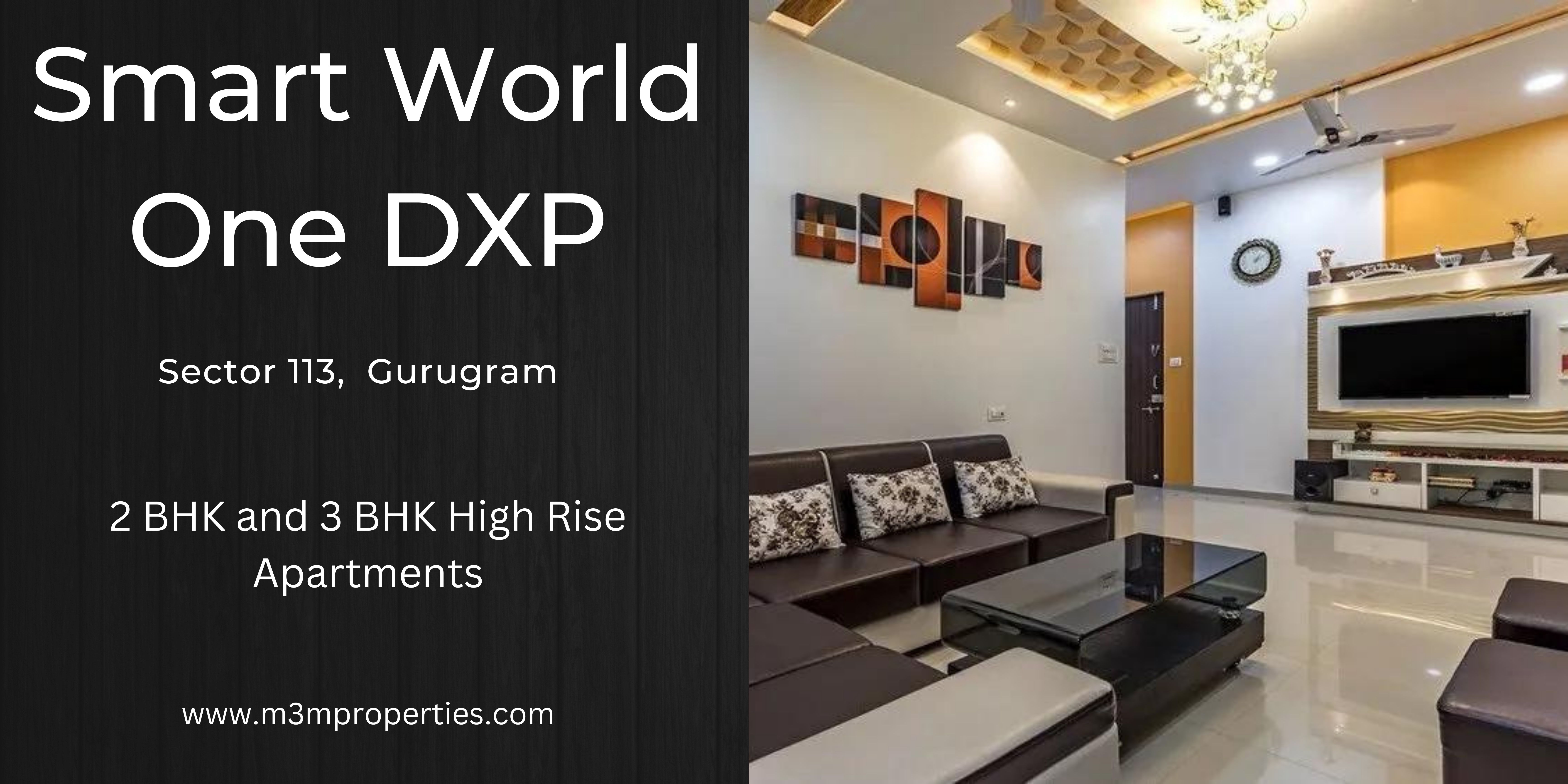 Smart World One DXP Sector 113 Gurgaon - Luxury Comes With A Conscience