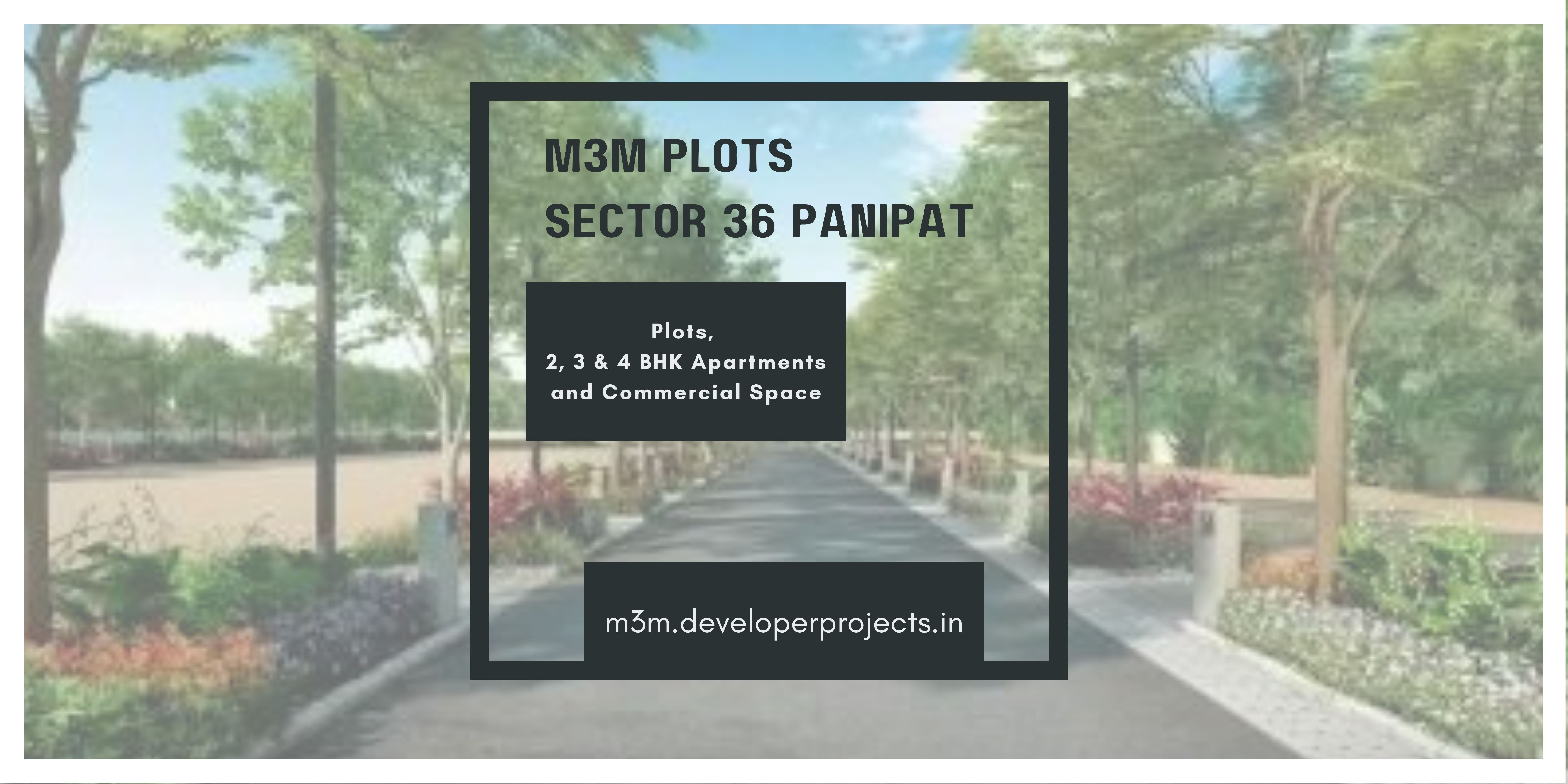 M3M Plots In Sector 36 Panipat | Luxury: for People Who Deserve the Best