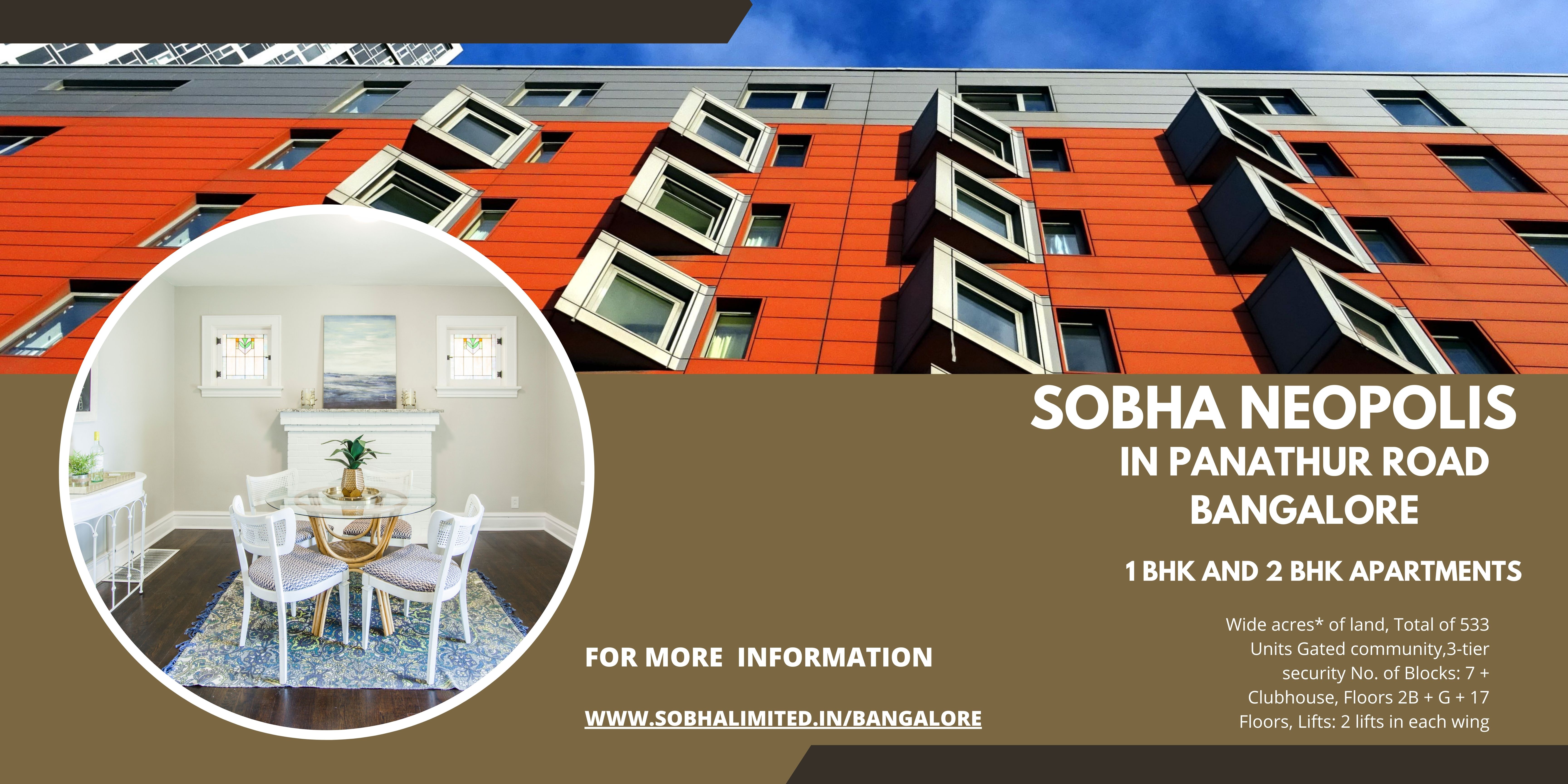 Sobha Neopolis In Panathur Road Bangalore | Your New Address for an Elite Lifestyle