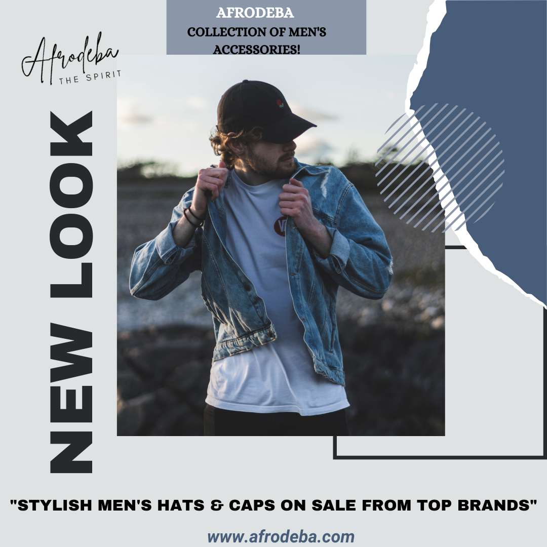Elevate Your Style: Men's Hats & Caps on Sale from Calvin Klein, Tommy Hilfiger, Levi's, and Just Cavalli  !