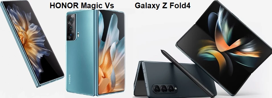 Honor Magic Vs e Samsung Galaxy Z Fold 4: quali sono le differenze?