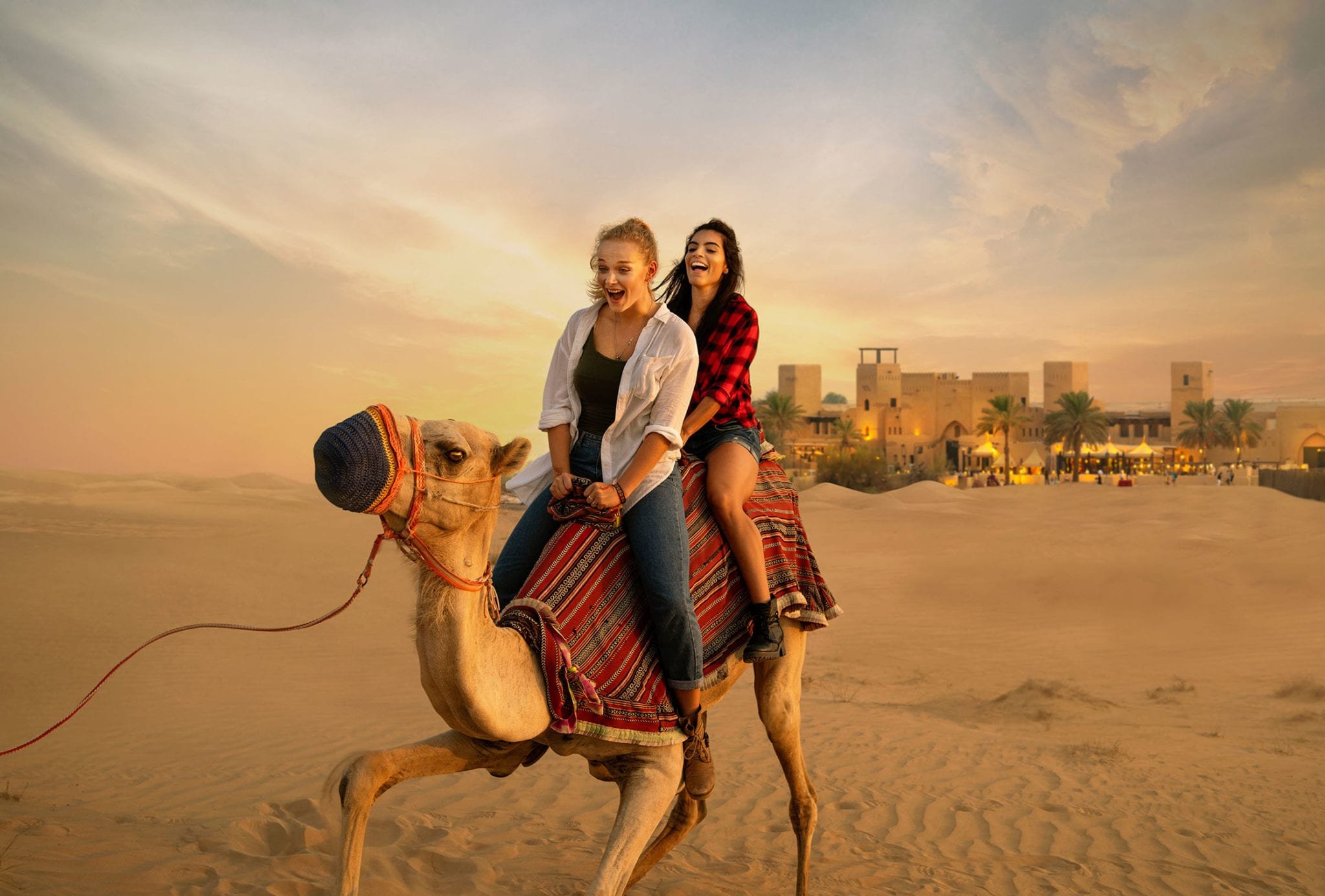 desert safari dubai camel ride