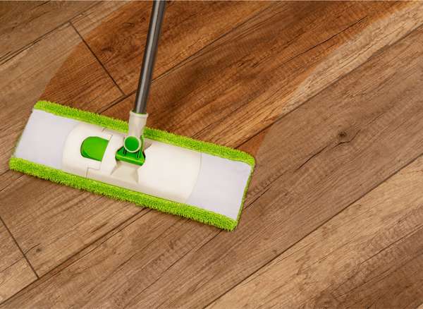 4. Care for Hardwood Floors