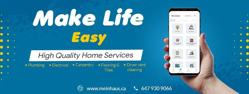 Mein Haus: Your One-Stop Solution for On-Demand Home Services in Toronto and Mississauga