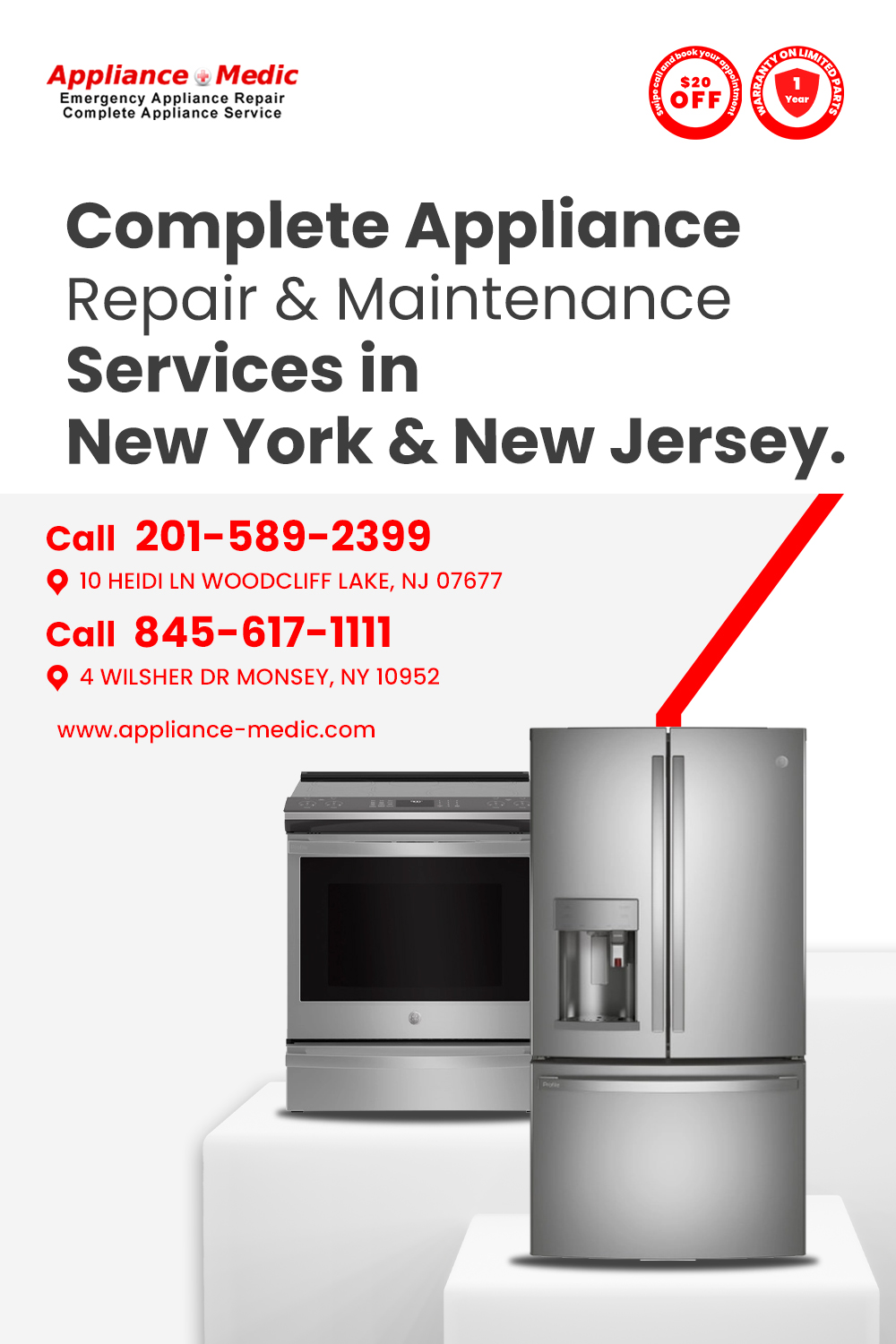 Same Day Appliance Repairs by Local Experts - Appliance Medic