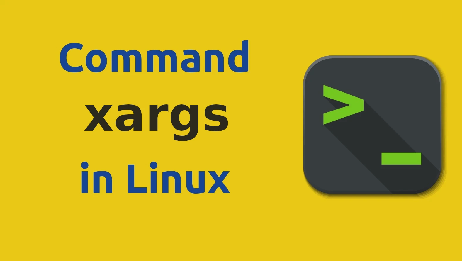 How to use xargs command in Linux