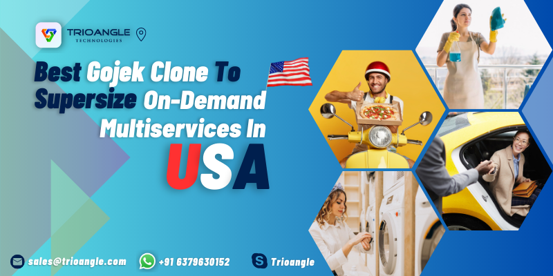 Best Gojek Clone to Supersize On-demand Multiservices in USA