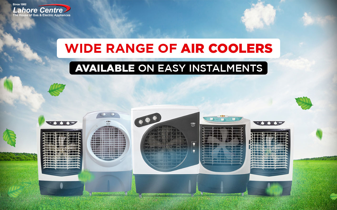 How can you buy best cheap air cooler & water cooler in easy installments?