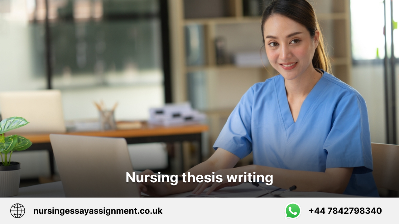 How to write a well-formatted nursing thesis?
