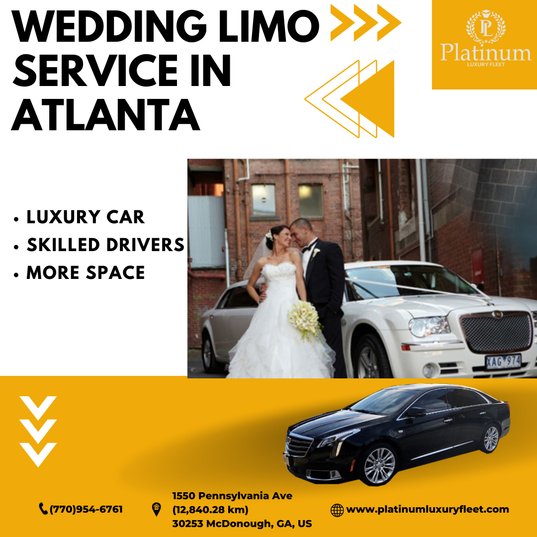 Why limousine is the ideal transport for weddings in Atlanta?