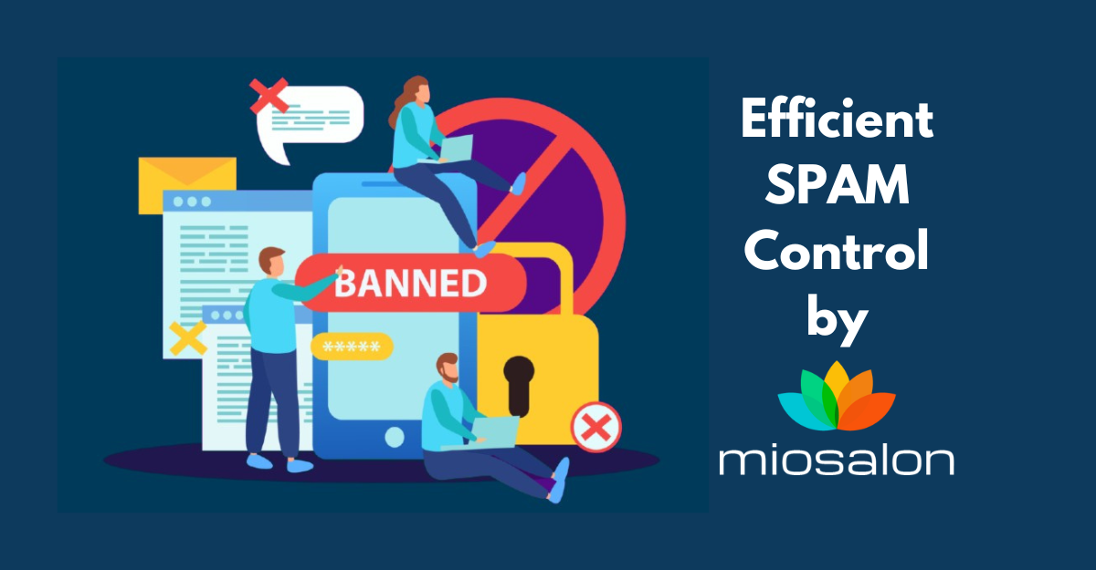 Enhance Salon Efficiency and Client Experience with Spam Control in MioSalon.