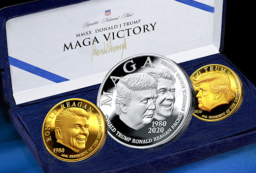Unveiling the Legacy: Ronald Reagan Gold Coins Available at Shop RNC Store in the USA