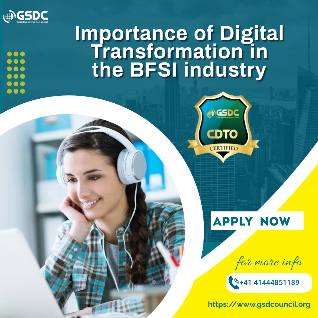 Importance of Digital Transformation in the BFSI industry