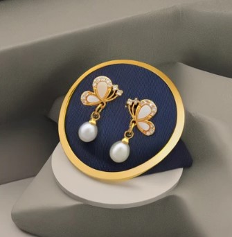 Shimmer and Shine: Embrace Elegance with Pearl Hoop Earrings