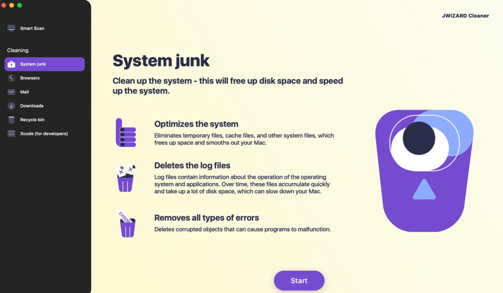 How JWIZARD Cleaner Mac can help you free up disk space and improve performance