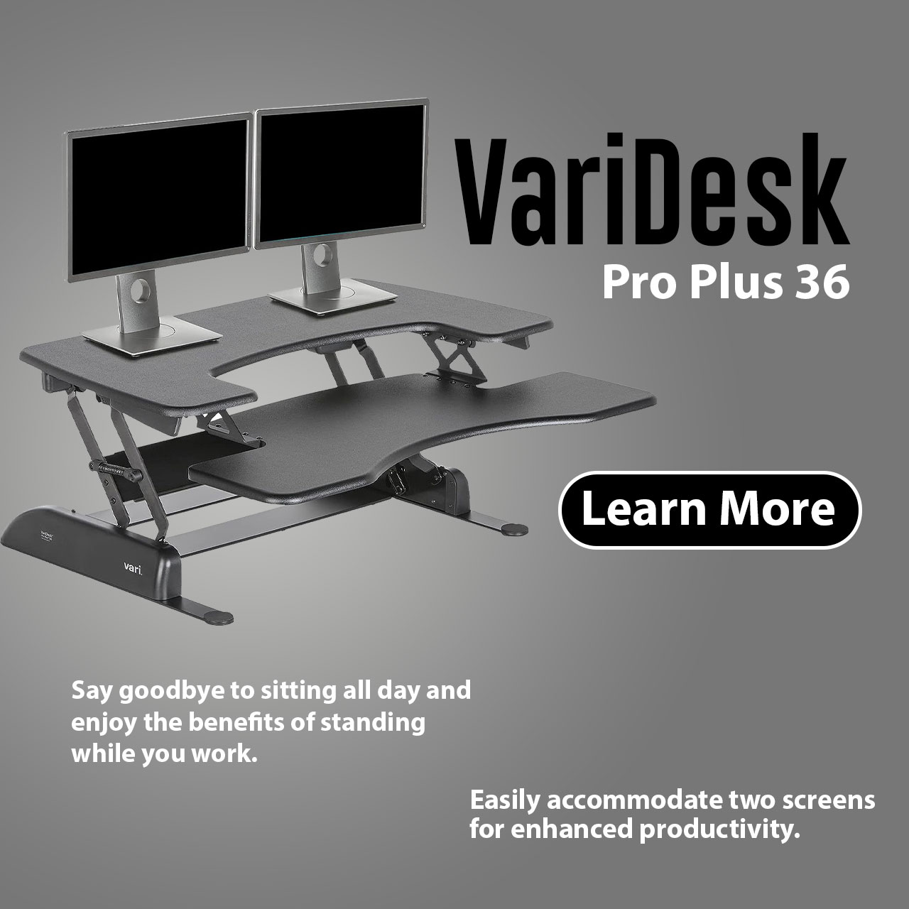 VariDesk Pro Plus 36: Elevating Your Work Experience