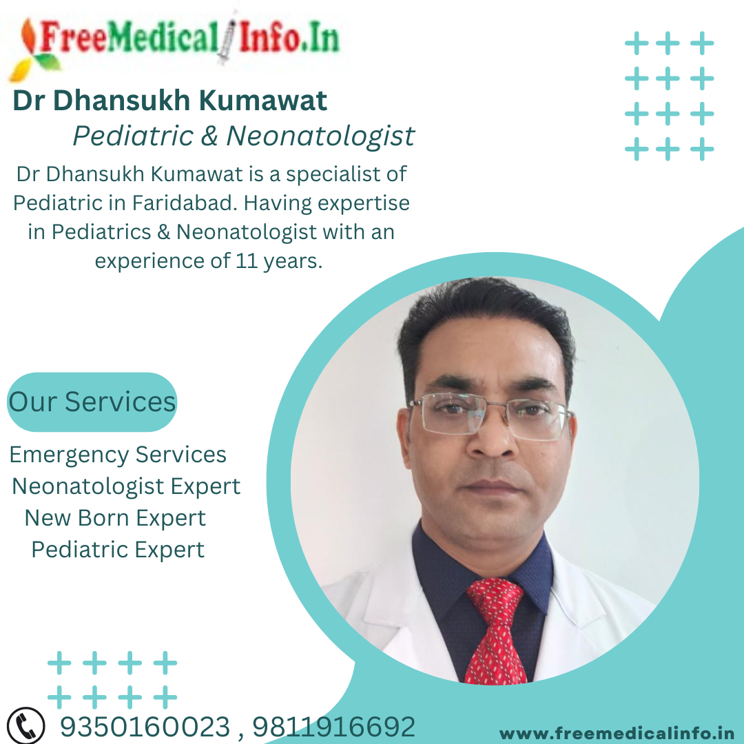 Best 10 Pediatric Doctors in Faridabad